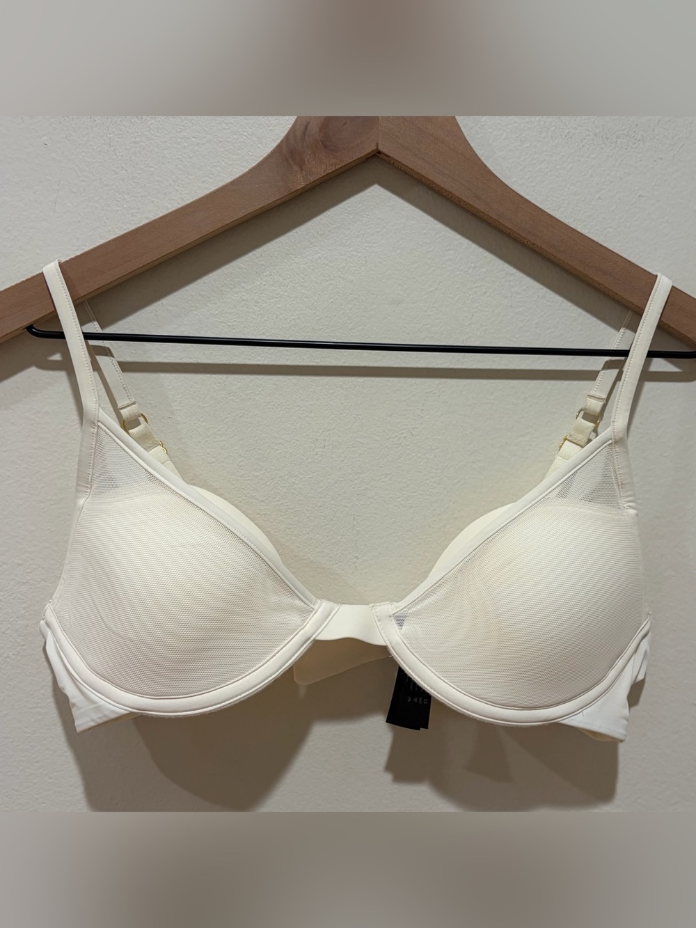 Pepper Classic All You Cream / Off White Underwire Bra - Women’s Size 34A